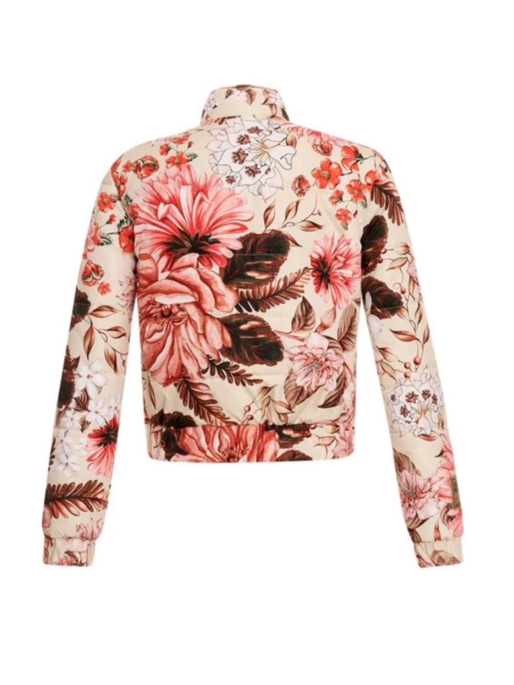 Agua Bendita Floral Quilted Puffer Jacket - XS - Picture 2 of 4